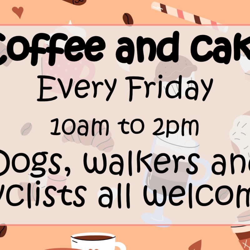 Coffee morning every Friday 10am to 2pm